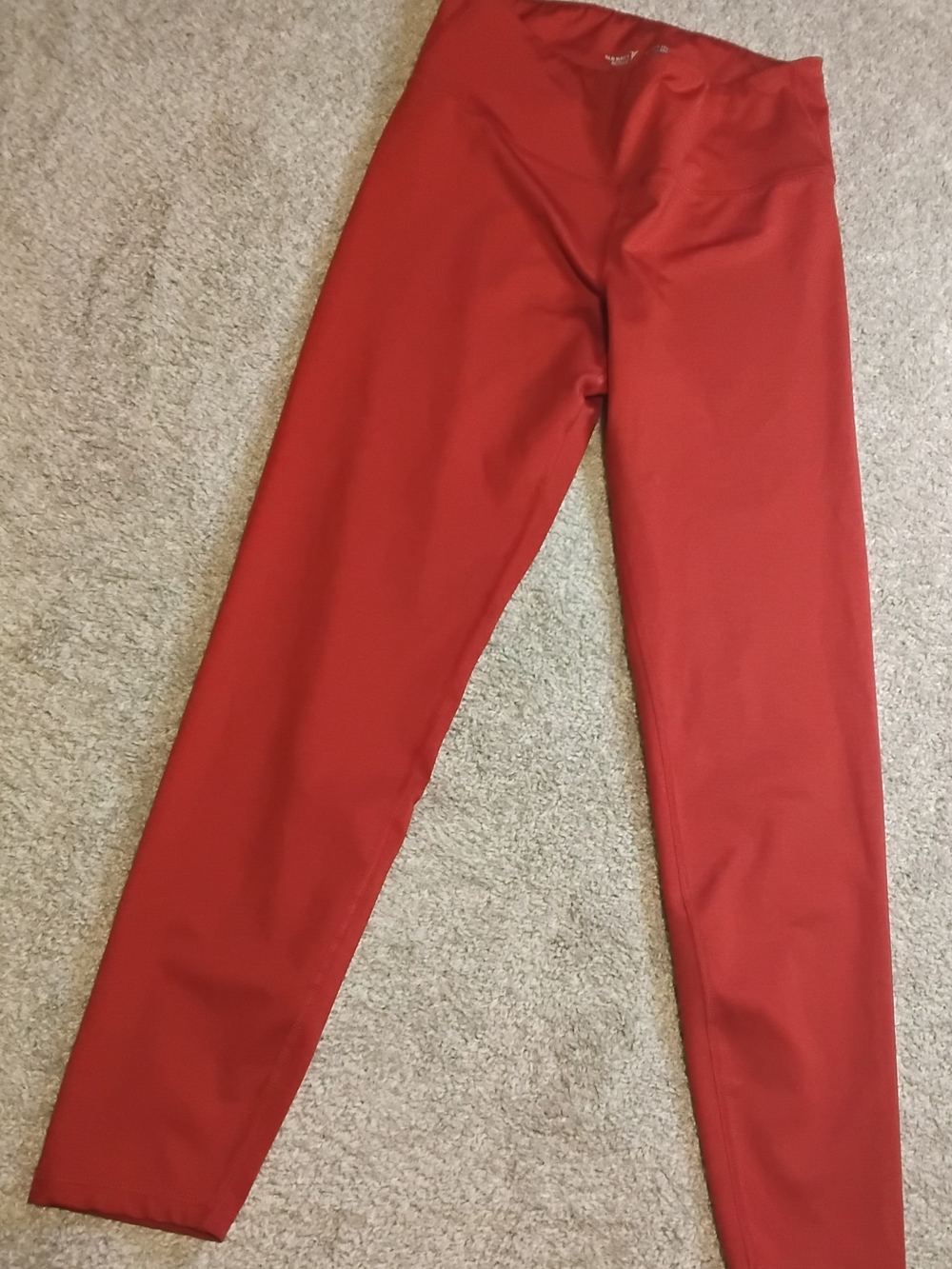 Old Navy Active Red Elevate Leggings